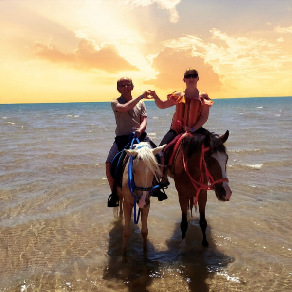 Hurghada Horseback Riding on The Beach and Swimming with Horses