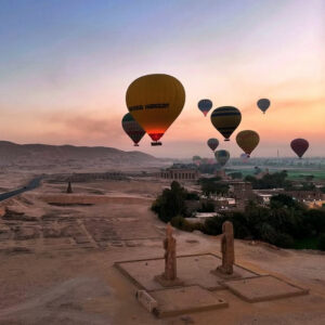 Private Overnight Luxor Including Hot Air Balloon from Hurghada